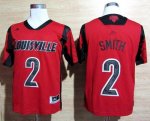 Jerseys Factory Cheap Cardinals #2 Russ Smith Red Basketball Emb
