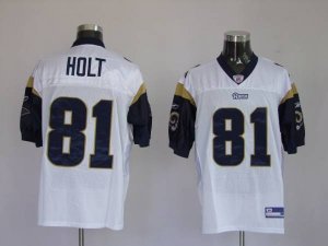 Jerseys Factory Cheap Rams #81 Torry Holt Stitched White NFL Je