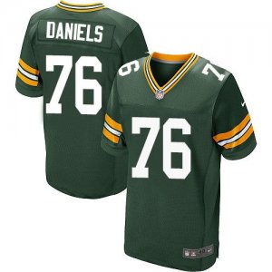 Jerseys Factory Cheap Nike Packers #76 Mike Daniels Green Team C
