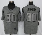 Jerseys Factory Cheap Nike Texans #30 Kevin Johnson Gray Men's S