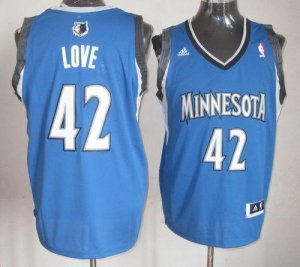 Jerseys Factory Cheap Timberwolves #42 Kevin Love Revolution 30