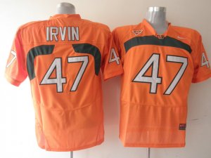 Jerseys Factory Cheap Hurricanes #47 Michael Irvin Orange Embroi