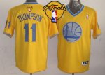 Jerseys Factory Cheap Warriors #11 Klay Thompson Gold 2013 Chris