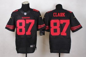 Jerseys Factory Cheap Nike 49ers #87 Dwight Clark Black Alternat