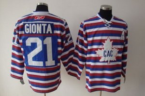 Jerseys Factory Cheap Canadiens #21 Brian Gionta Embroidered Str