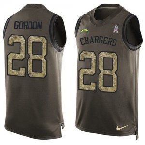 Jerseys Factory Cheap Nike Chargers #28 Melvin Gordon Green Men'