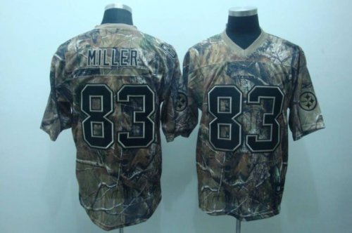 Jerseys Factory Cheap Steelers #83 Heath Miller Camouflage Realt
