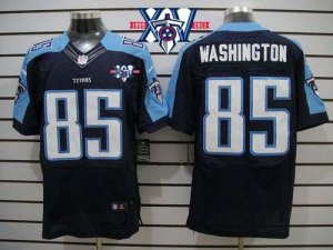 Jerseys Factory Cheap Nike Titans #85 Nate Washington Navy Blue