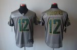 Jerseys Factory Cheap Nike Packers #12 Aaron Rodgers Grey Shadow