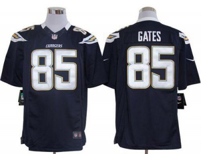 Jerseys Factory Cheap Nike Chargers #85 Antonio Gates Navy Blue