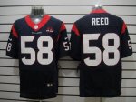 Jerseys Factory Cheap Nike Texans #58 Brooks Reed Navy Blue Team