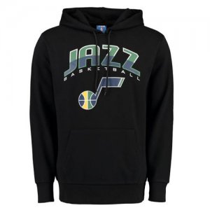 Jerseys Factory Cheap Utah Jazz UNK Ballout Pullover Hoodie Blac