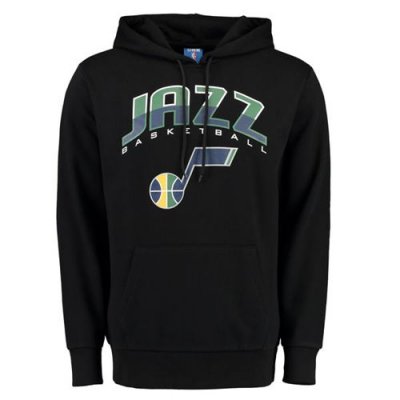 Jerseys Factory Cheap Utah Jazz UNK Ballout Pullover Hoodie Blac