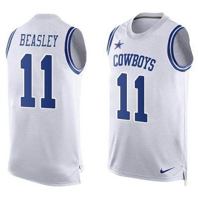 Jerseys Factory Cheap Nike Cowboys #11 Cole Beasley White Men's