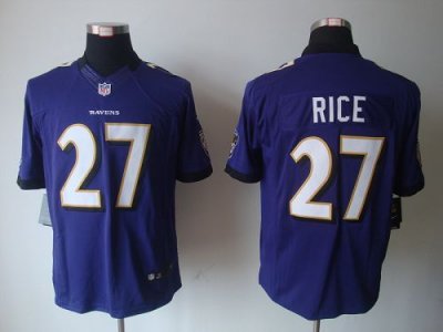Jerseys Factory Cheap Nike Ravens #27 Ray Rice Purple Team Color