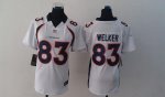 Jerseys Factory Cheap Nike Broncos #83 Wes Welker White Women's