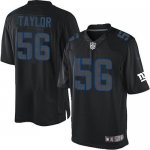 Jerseys Factory Cheap Nike Giants #56 Lawrence Taylor Black Men'