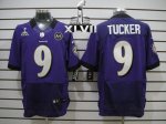 Jerseys Factory Cheap Nike Ravens #9 Justin Tucker Purple Team C