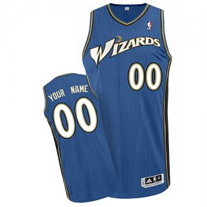 Jerseys Factory Cheap Wizards Personalized Authentic Blue NBA Je