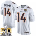 Jerseys Factory Cheap Nike Broncos #14 Cody Latimer White Super