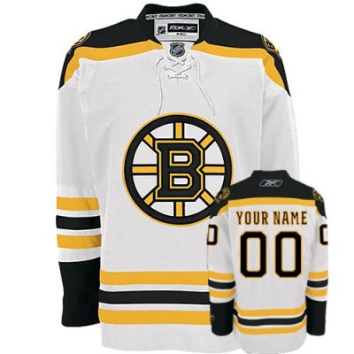 Jerseys Factory Cheap Bruins Personalized Authentic White NHL Je