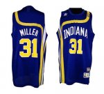 Jerseys Factory Cheap Pacers #31 Reggie Miller Blue ABA Hardwood