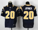 Jerseys Factory Cheap Nike Rams #20 Lamarcus Joyner Navy Blue Te