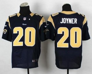 Jerseys Factory Cheap Nike Rams #20 Lamarcus Joyner Navy Blue Te