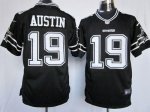 Jerseys Factory Cheap Nike Cowboys #19 Miles Austin Black Shadow