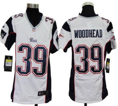 Jerseys Factory Cheap Nike Patriots #39 Danny Woodhead White You