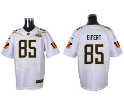 Jerseys Factory Cheap Nike Bengals #85 Tyler Eifert White 2016 P