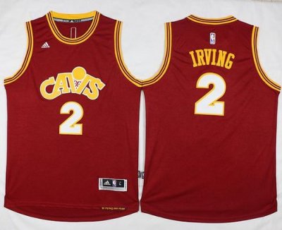 Jerseys Factory Cheap Cavaliers #2 Kyrie Irving Red CAVS Stitche