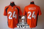 Jerseys Factory Cheap Nike Broncos #24 Champ Bailey Orange Team