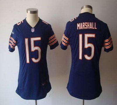 Jerseys Factory Cheap Nike Bears #15 Brandon Marshall Navy Blue
