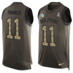 Jerseys Factory Cheap Nike Dolphins #11 DeVante Parker Green Men