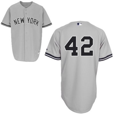 Jerseys Factory Cheap Yankees #42 Mariano Rivera Embroidered Gre
