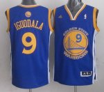 Jerseys Factory Cheap Warriors #9 Andre Iguodala Blue Revolution
