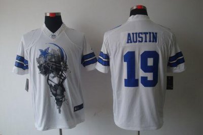 Jerseys Factory Cheap Nike Cowboys #19 Miles Austin White Men's