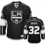 Jerseys Factory Cheap Kings #32 Jonathan Quick Black Home Embroi