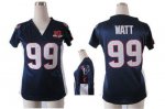 Jerseys Factory Cheap Nike Texans #99 J.J. Watt Navy Blue Team C
