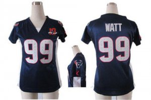 Jerseys Factory Cheap Nike Texans #99 J.J. Watt Navy Blue Team C