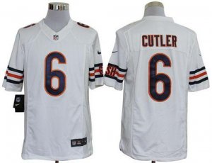 Jerseys Factory Cheap Nike Bears #6 Jay Cutler White Men's Embro