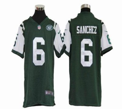 Jerseys Factory Cheap Nike Jets #6 Mark Sanchez Green Team Color