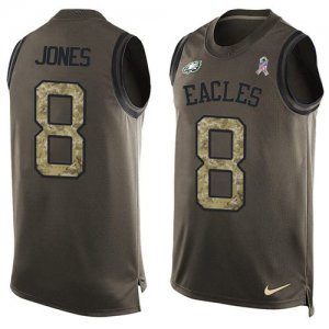Jerseys Factory Cheap Nike Eagles #8 Donnie Jones Green Men's St