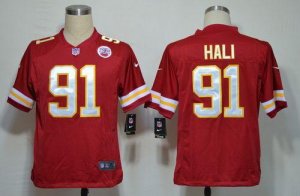 Jerseys Factory Cheap Nike Chiefs #91 Tamba Hali Red Team Color