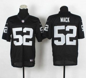 Jerseys Factory Cheap Nike Raiders #52 Khalil Mack Black Team Co