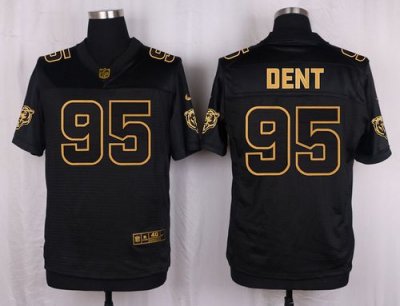 Jerseys Factory Cheap Nike Bears #95 Richard Dent Black Men's St