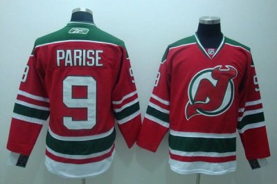 Jerseys Factory Cheap Devils #9 Zach Parise Embroidered Red and