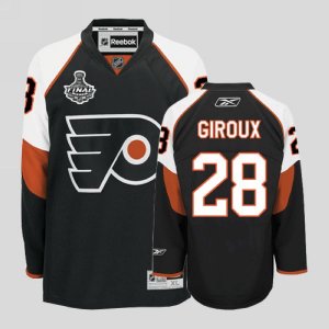 Jerseys Factory Cheap Flyers #28 Claude Giroux Embroidered Black