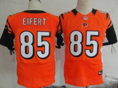 Jerseys Factory Cheap Nike Bengals #85 Tyler Eifert Orange Alter
